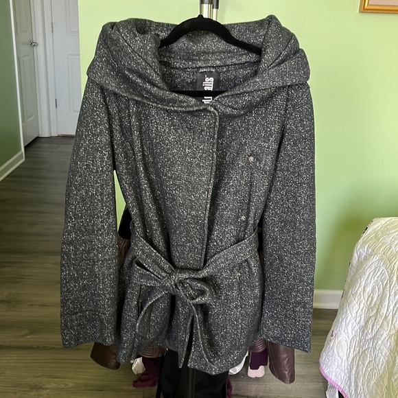 Details Intl Gray Tie Jacket - Picture 1 of 4